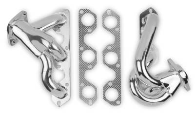 FlowTech - Flowtech 92004-1FLT Shorty Headers for 07-11 Jeep Wrangler JK 3.8
