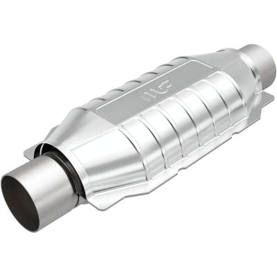 MagnaFlow Exhaust Products - MagnaFlow 94006 Standard Grade Universal Catalytic Converter 12"L x 5.5"W Oval