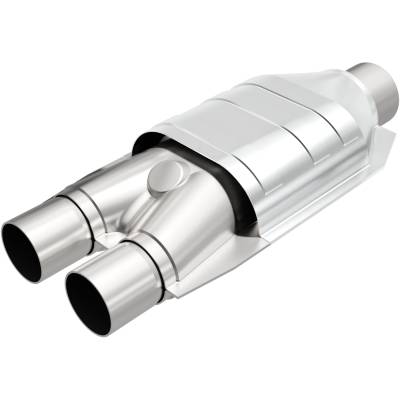 MagnaFlow Exhaust Products - MagnaFlow 94007 Standard Grade Universal Catalytic Converter 12"L x 6.375"W Oval
