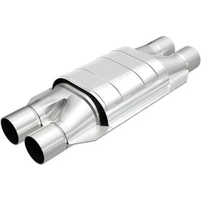 MagnaFlow Exhaust Products - MagnaFlow 94008 Standard Grade Universal Catalytic Converter 13.375"L x 6.375"W