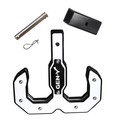 GEN-Y Hitch - GEN-Y Hitch GH-0071-W Hulk 2.0 Tow Hook 16K 2" Shank w/Sleeve Pin & Clip