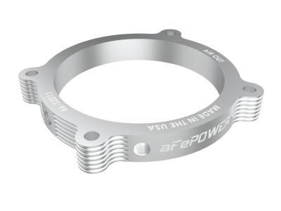 aFe Power - aFe 46-32011 Silver Bullet Throttle Body Spacer for 15-25 Dodge/Jeep/Ram 6.2L