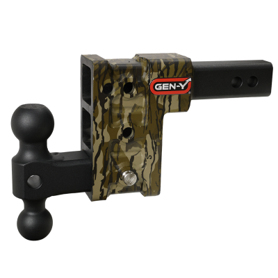 GEN-Y Hitch - GEN-Y Hitch GH-313-MO 2" Shank 5" Drop 1.5K Tw 10K Hitch w/Dual-Ball Mossy Oak