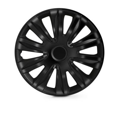 Winjet - Winjet CHB-5083-BL-17 Universal Wheel Cover Hubcaps 4Pc 17" Black