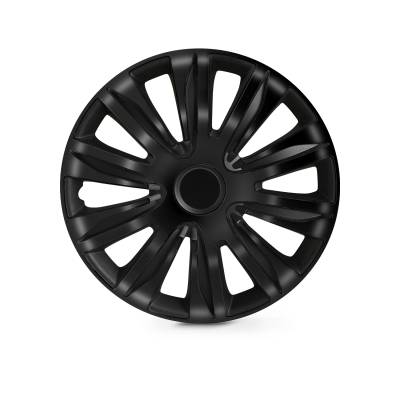 Winjet - Winjet CHB-5083-BL-15 15" Universal Wheel Cover Hubcaps 4PC Black