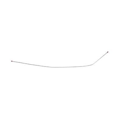 The Right Stuff Detailing - The Right Stuff BIN5301 53-54 Chevy Bel Air Brake Hydraulic Line Front Rearward