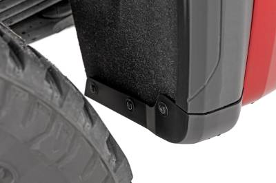 Rough Country Suspension Systems - Rough Country OEM Mud Flap Removal Kit Black 20-25 Sierra HD 13005