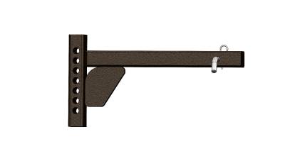 Blue Ox - Blue Ox BXW4089 SwayPro Receiver Hitch Mount 2" 7-Hole 18" Shank 8.5K Rated