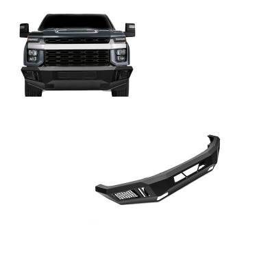 Black Horse Off Road - Black Horse AFB-SI25-20 Armour HD Bumper Only 20-23 Silverado 2500HD/3500