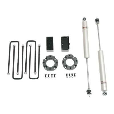 Freedom Off-Road - Freedom FO-G603-3AL+FO-G301R 3" Lift Kit w/Blocks Shocks for 07-18 Silv/Sra 1500