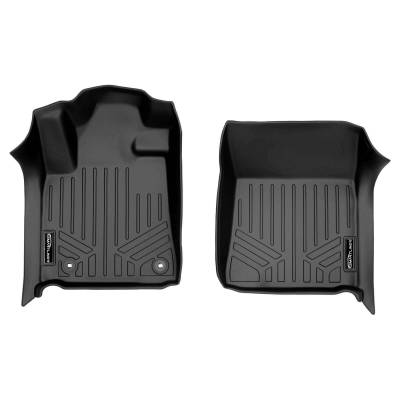 SMARTLINER - SMARTLINER SA0108 Front BLACK Floor Liners for Toyota Tundra/Sequioia