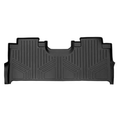 SMARTLINER - SMARTLINER SB0624 2nd Row BLACK Floor Liners Ford F150 Crew