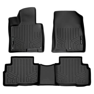 SMARTLINER - SMARTLINER SA0603/B0603 Front/Rear BLACK Floor Liners for Sportage Hybrid