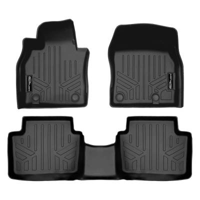 SMARTLINER - SMARTLINER SA0609/B0609 Front/Rear BLACK Floor Liners for Mazda 3