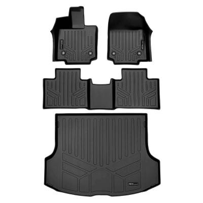 SMARTLINER - SMARTLINER SA0679/B0679/D0679 Front/Rear BLACK Floor Liners for Lexus RX