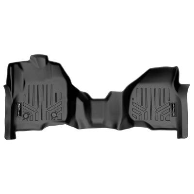 SMARTLINER - SMARTLINER SA0335 Front BLACK Floor Liners Super Duty Ext/Crew
