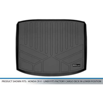 SMARTLINER - SMARTLINER SD0386 Rear Cargo/Trunk Liner Black Honda CR-V