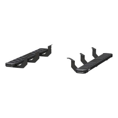 ARIES - ARIES 2554038 NovaTrac 6"x53" Black Steel Running Boards for Toyota Tundra