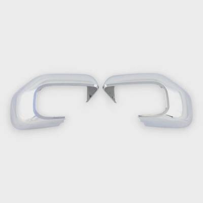 Trim Illusion - Trim Illusion MC326 Front Door Mirror Covers Chrome Ford Bronco Sport/Maverick