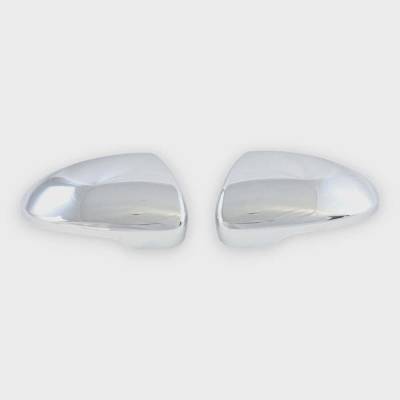 Trim Illusion - Trim Illusion MC342 Front Door Mirror Covers Chrome for Hyundai Tucson