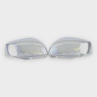 Trim Illusion - Trim Illusion MC348 Front Door Mirror Covers Chrome for Jeep Grand Cherokee WL
