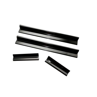 Rugged Ridge - Rugged Ridge 11216.11 Door Entry Guard Set Black for Jeep Wrangler Unlimited