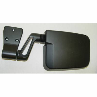 Rugged Ridge - Rugged Ridge 11002.05 Door Mirror Black Left Side for Wrangler YJ/TJ