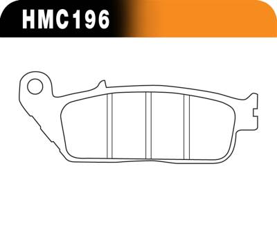 Hawk Performance - Hawk Performance Sintered Metallic Motorcylce Brake Pads HMC5004