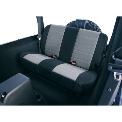 Rugged Ridge - Rugged Ridge 13280.09 Fabric Rear Seat Covers for Jeep CJ & Wrangler