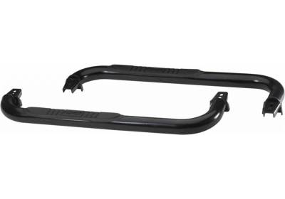 Rampage - Rampage 8625 Body Side 3" Round Step Bar W2W for 97-06 Wrangler YJ/TJ