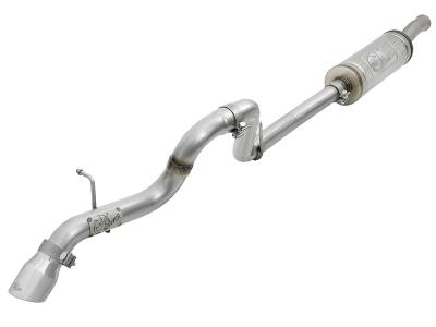 aFe Power - aFe 49-48065-1P Mach Force XP 2.5" Cat-Back Exhaust System for 18-25 Wrangler JL