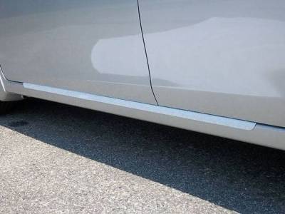 Quality Automotive Accessories - QAA TH13577 Stainless Rocker Panel Trim 2pc for 13-15 Nissan Sentra