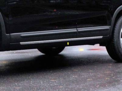 Quality Automotive Accessories - QAA TH11820 Stainless Rocker Panel Trim 2pc for 11-15 Kia Sorento