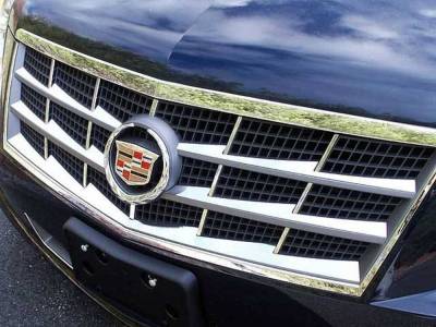 Quality Automotive Accessories - Quality Automotive SG45236 Grille Accent Kit 08-11 Cadillac STS