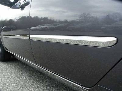 Quality Automotive Accessories - QAA TH27806 Stainless Rocker Panel Trim 4Pc for 07-10 Kia Optima