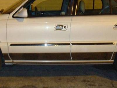 Quality Automotive Accessories - QAA TH38610 Stainless Rocker Panel Trim 8pc for 98-04 Lincoln Continental