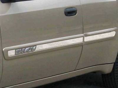 Quality Automotive Accessories - QAA TH42294 Stainless Rocker Panel Trim 6pc for 02-08 GMC Envoy