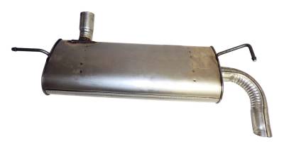 Crown Automotive Jeep Replacement - Crown Automotive 5147215AD Muffler for 12-18 Jeep Wrangler JK/JL
