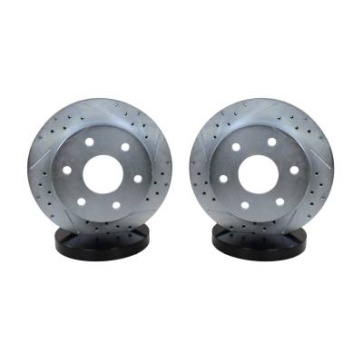 Baer Brake Systems - Baer Brakes 05569-020 Cadillac Front Disc Brake Rotor Set for Chevy/GMC