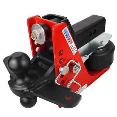 Shocker Hitch - Shocker Hitch SH-620-250BLK-SC Shocker 12K 2.5" Air Receiver Hitch