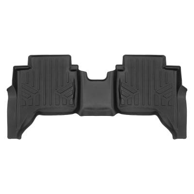 SMARTLINER - SMARTLINER SB0748 2nd Row BLACK Floor Liners Ford Ranger Crew