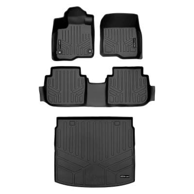SMARTLINER - SMARTLINER SA0665/B0665/D0665 Front/Rear BLACK Floor Liners Honda CR-V