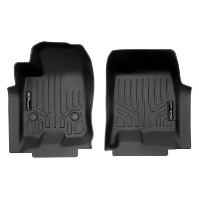SMARTLINER - SMARTLINER SA0710 Front BLACK Floor Liners Colorado/Canyon Crew