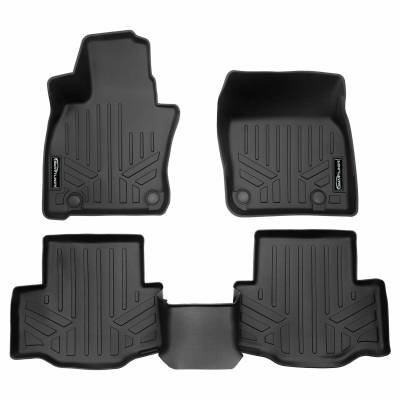 SMARTLINER - SMARTLINER SA0716/B0716 Front/Rear BLACK Floor Liners Mazda CX-90