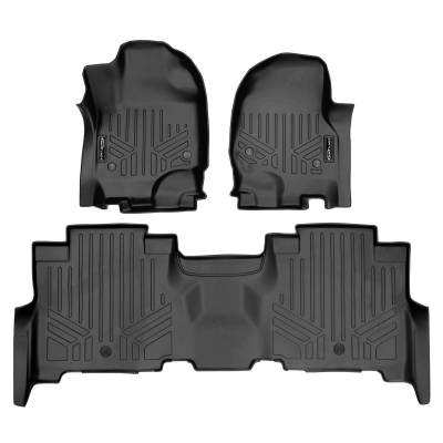 SMARTLINER - SMARTLINER SA0350/B0351 Front/Rear BLACK Floor Liners Expedition/Navigator