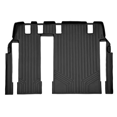 SMARTLINER - SMARTLINER SC0229 3rd Row BLACK Floor Liners for Toyota Sienna