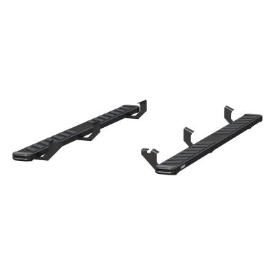 ARIES - ARIES 2554033 NovaTrac 6"x85" Black Steel Running Boards Select Toyota Tacoma