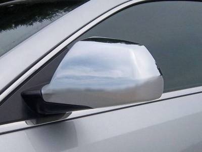 Quality Automotive Accessories - QAA MC48251 2Pc Chrome ABS Plastic Mirror Cover for Cadillac CTS