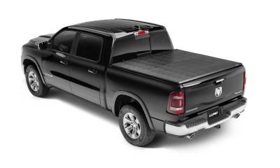 Lund - LUND 95064 GENESIS TRI-FOLD SOFT TONNEAU Bed Cover Black Vinyl