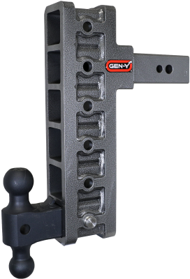 GEN-Y Hitch - GEN-Y Hitch 2.5" MEGA-DUTY Class V 12" Offset Drop Hitch Receiver 32K GH-1916